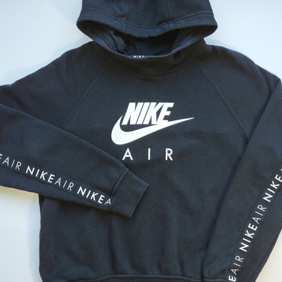 Nike Air Women's Swoosh Call Out Hoodie Sweatshirt Performance Streetwear Large - Picture 6 of 9